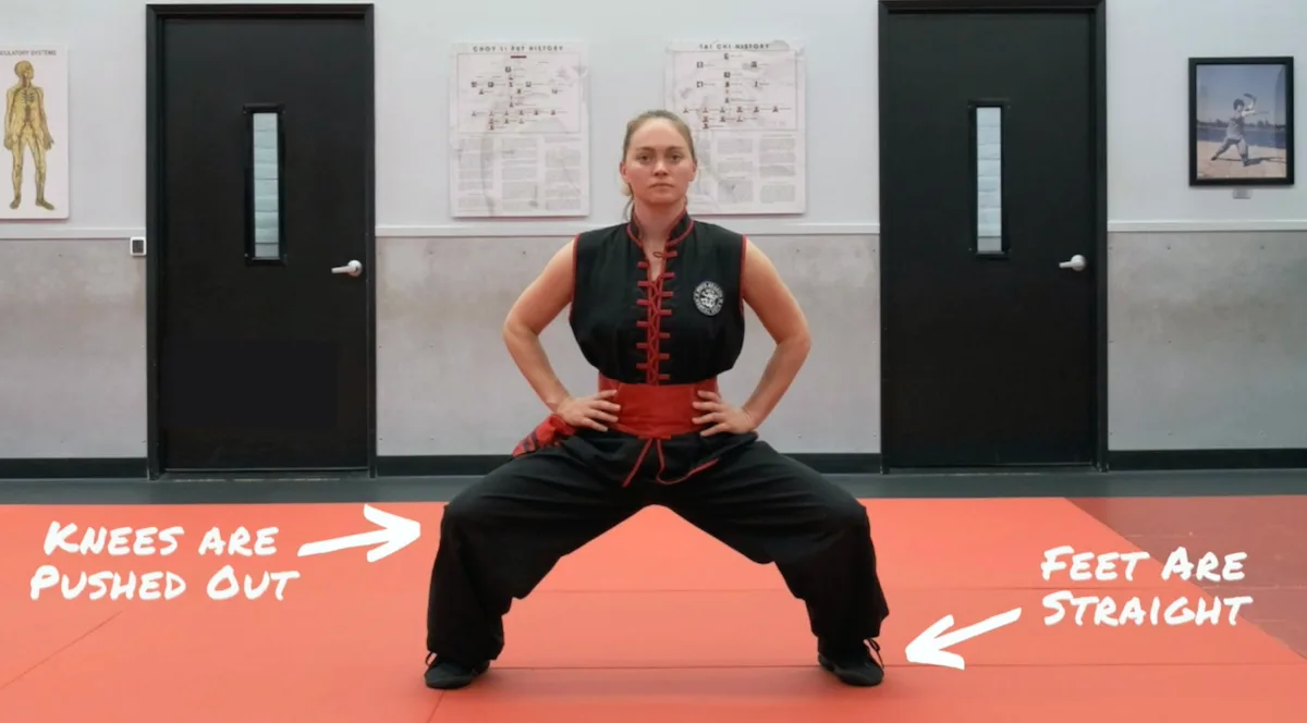 Kung Fu Basic Stances Kung fu stance training